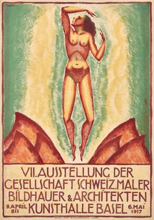 VII Exhibition of the Society of Swiss Painters, Sculptors and Architects, 1917. Creator: Koch, Walther (1875-1915).