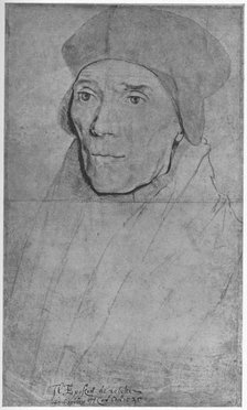 'Cardinal Fisher, Bishop of Rochester', 1532-1534 (1945). Artist: Hans Holbein the Younger.