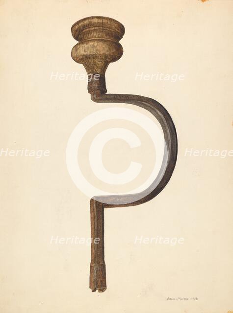 Bit Brace, 1938. Creator: Alfonso Moreno.