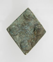 Lozenge-Shaped Plaque, Frankish, Middle of 6th century. Creator: Unknown.