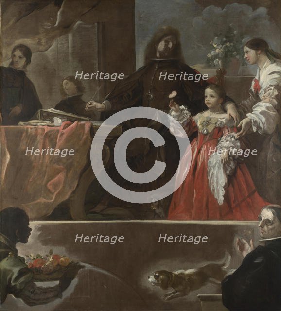 A Homage to Velázquez, ca 1692-1700. Creator: Giordano, Luca (1632-1705).