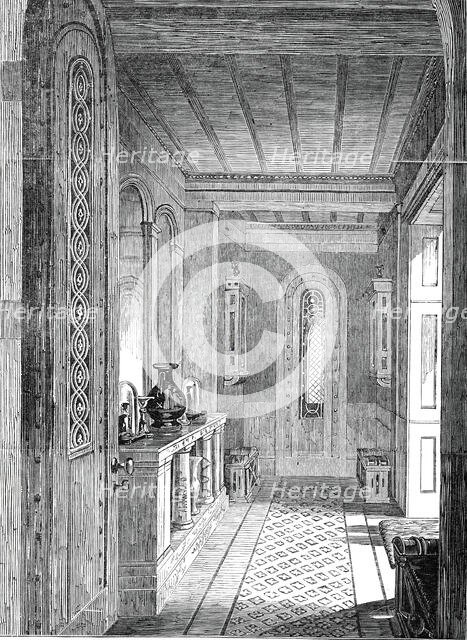 The Vestibule, Lansdown Tower, 1845. Creator: Unknown.