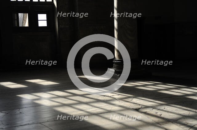 Interior, Hagia Sophia, Istanbul, Turkey, 2013.  Creator: LTL.