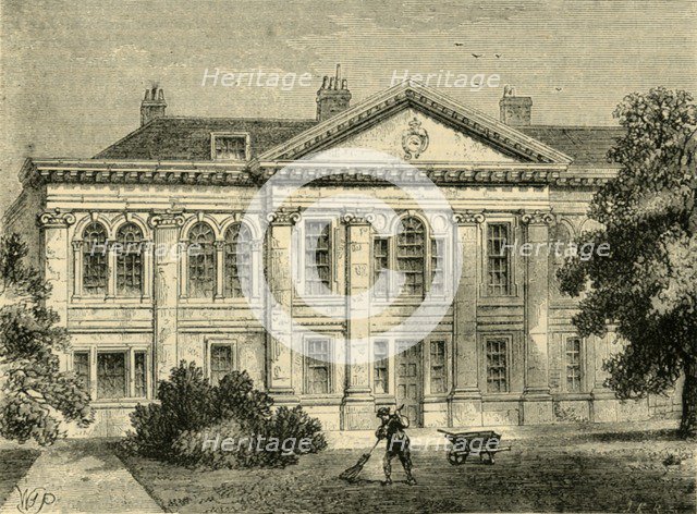 'Hall of the Carpenters' Company', c1872. Creator: Unknown.