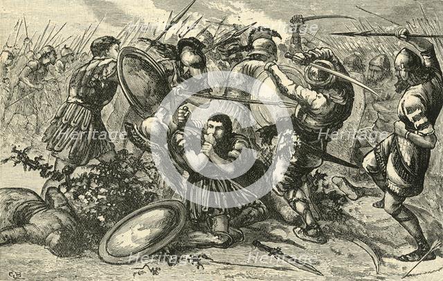 'Battle of Cunaxa', 1890.   Creator: Unknown.