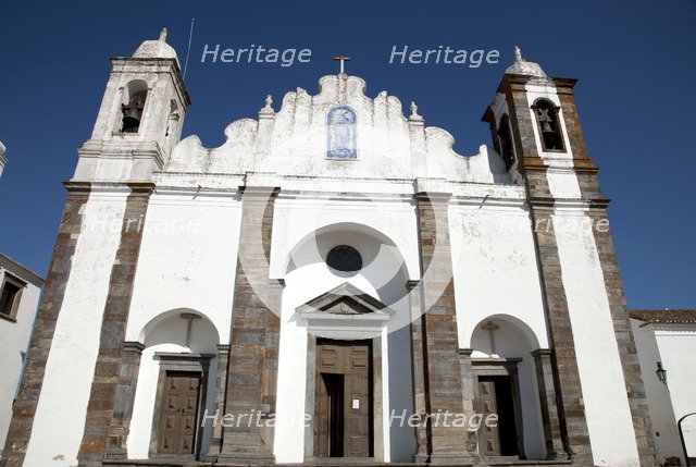 The parish church of Monsaraz, Portugal, 2009. Artist: Samuel Magal