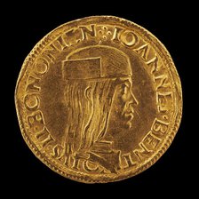 Giovanni II Bentivoglio, 1443-1508, Lord of Bologna 1463-1506 [obverse], 15th or 16th century. Creator: Unknown.