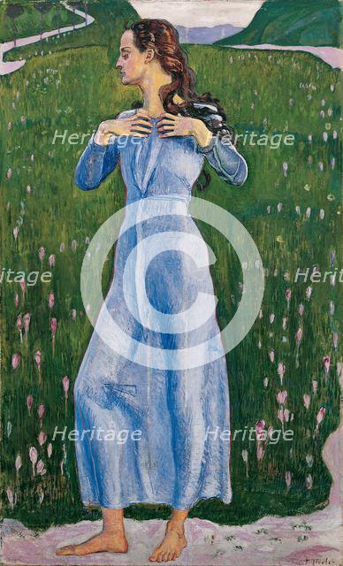 Emotion (Ergriffenheit), 1900. Creator: Hodler, Ferdinand (1853-1918).