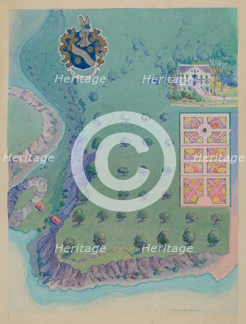 I. Beekman Estate, c. 1936. Creator: Gilbert Sackerman.