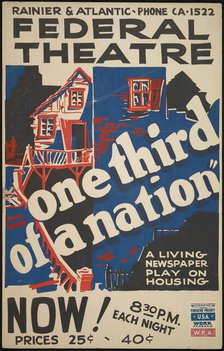 One Third of a Nation, Cincinnati, 1938. Creator: Unknown.