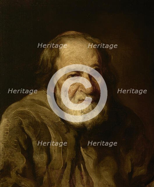 Study of an Old Peasant, c1840. Creator: Piotr Michalowski.