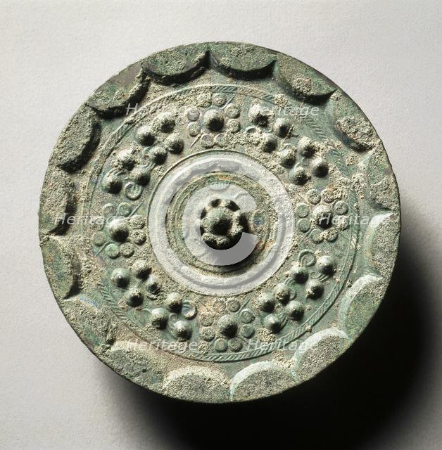 Mirror with Clouds and Nebulae, late 3rd century BC-early 1st century. Creator: Unknown.