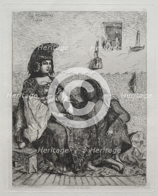 Juive dAlger. Creator: Eugène Delacroix (French, 1798-1863).