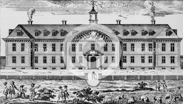 'Morden College, Blackheath', 1751, (1912). Artist: Unknown.