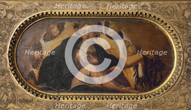 Allegoria della Felicità (Allegory of Happiness), 1565. Creator: Tintoretto, Jacopo (1518-1594).