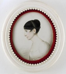 Portrait of a lady, 1810. Creator: Unknown.