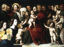 'Jesus with the Little Children', c1559-1589. Artist: Vincent Sellaer