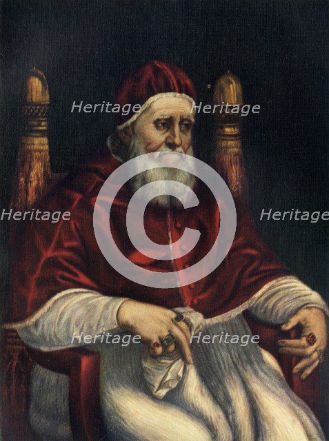 'Pope Julius II', c1512, (c1912). Artist: Raphael.