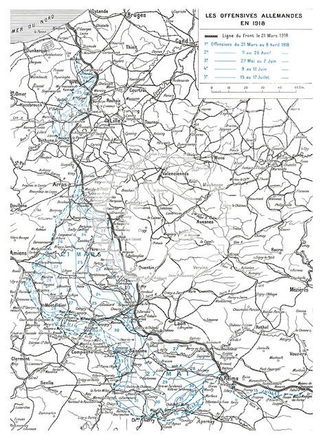 'Le grand effort ennemi de la Derniere Annee', 1918. Creator: Unknown.
