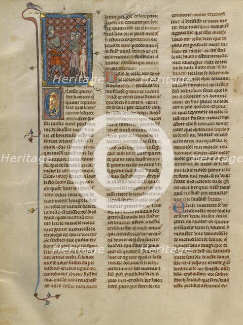 Luces Rescued by the Giant, about 1320-1340. Creator: Unknown.