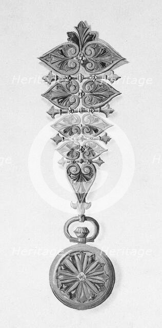 Designs for Jewelry, 19th century. Creator: Anon.