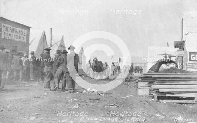 Street scene, between c1906 and c1915. Creator: Eric A. Hegg.