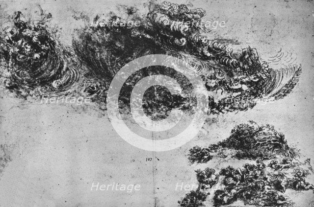 'The Deluge', c1480 (1945). Artist: Leonardo da Vinci.