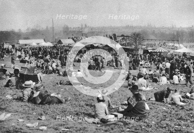 London bank holiday carnival, Hamstead Heath, London, 1926-1927.Artist: McLeish