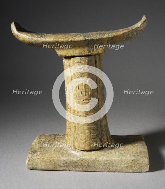 Funerary Headrest, 5th Dynasty, circa 2513-2374 BCE Creator: Unknown.
