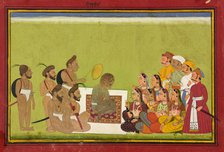 An Audience with Rom Rishi, ca. 1700-1725. Creator: Unknown.