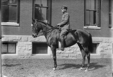 Jr. 2nd Lt. Adna N. Chaffee, Cavalry, U.S.A. at Fort Myer, 1911. Creator: Harris & Ewing.
