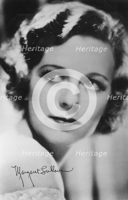 Margaret Sullavan (1909-1960), Americn actress, 20th century. Artist: Unknown