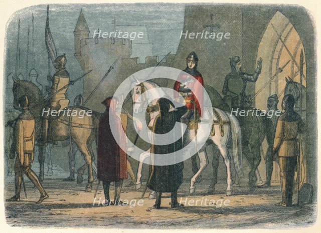 'Henry marches out against the Lollards', 1414 (1864). Artist: James William Edmund Doyle.