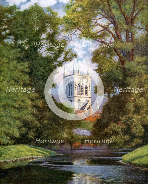 'St John's College Chapel', Cambridge, 1924-1926. Artist: FC Varley