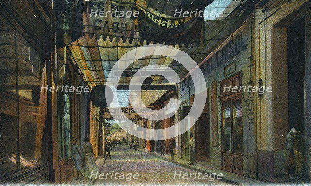 O'Reilly Street, Havana, Cuba, c1910s. Artist: Unknown