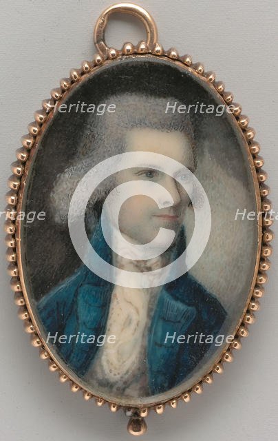 Portrait of a Gentleman, ca. 1785. Creator: Nathaniel Hancock.