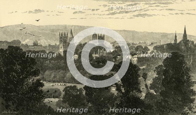 'Oxford, from Headington Hill', 1898. Creator: Unknown.