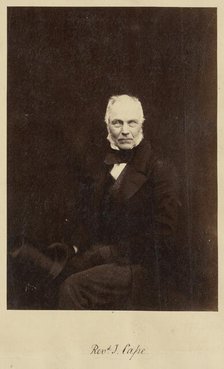 Reverand Jonathan Cape, about 1857-1859. Creator: Unknown.