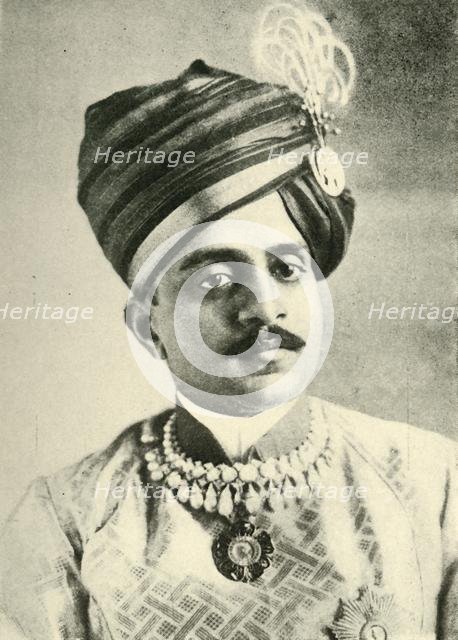 'The Maharajah of Mysore', c1905, (c1920). Creator: Vandyk.