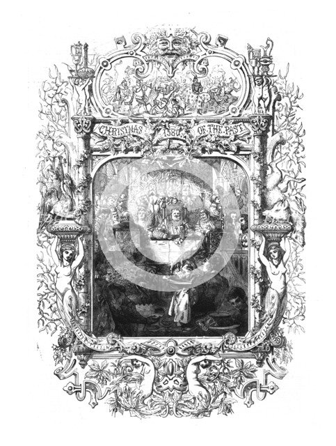 'Christmas of the Past, 1580', (1859). Creator: Unknown.