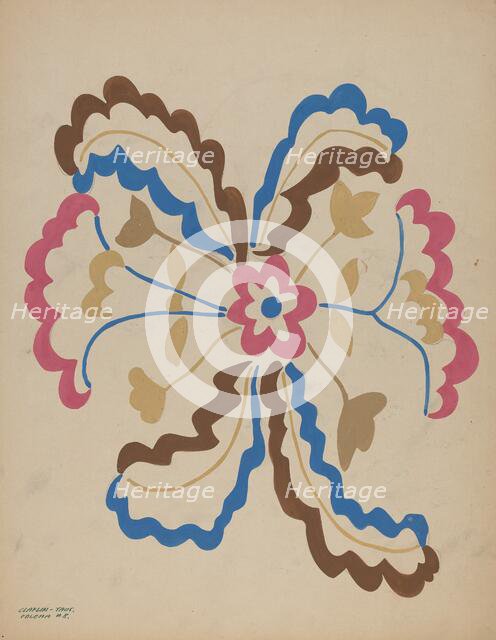 Colcha, 1935/1942. Creator: Majel G. Claflin.