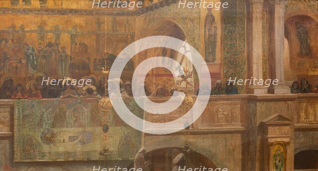 La settimana della passione (Die Karwoche), 1912. Creator: Sezanne, Augusto (1856-1935).