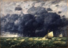 Un grain, 1886. Creator: Boudin, Eugène-Louis (1824-1898).