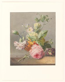 Floral Still Life, c.1800-c.1825. Creator: Georgius Jacobus Johannes van Os.