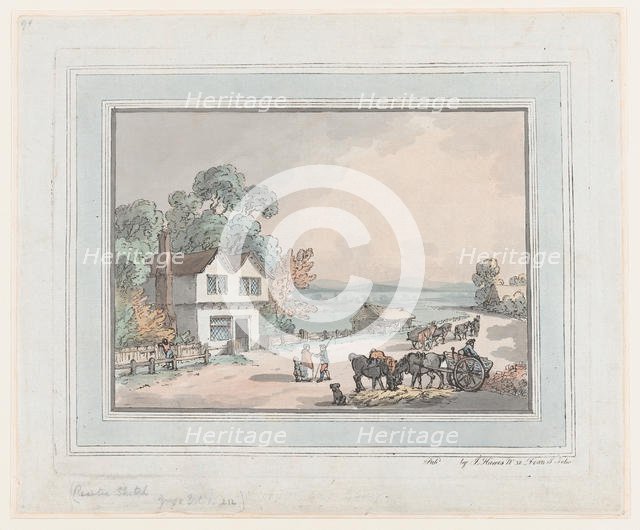 Rustic Sketch, 1787., 1787. Creator: Thomas Rowlandson.