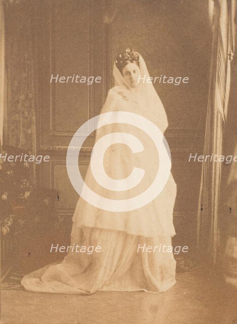 Lucréce (ou la Vestale), 1860s. Creator: Pierre-Louis Pierson.