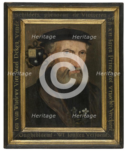 The Painter Jan van Wueluwe, 1556. Creator: Anon.