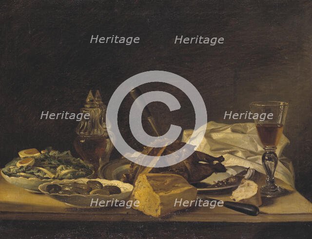 Still Life, mid-18th-early 19th century. Creator: Per Hillestrom.