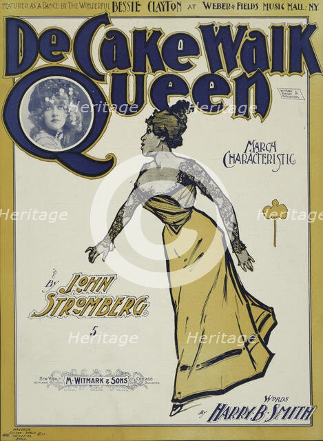 'De cake-walk queen', 1900. Creator: Unknown.