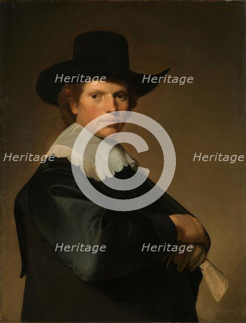 Portrait of a Man, 1646. Creator: Jan Verspronck.